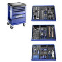 Servante d'atelier 6 tiroirs -208 outils