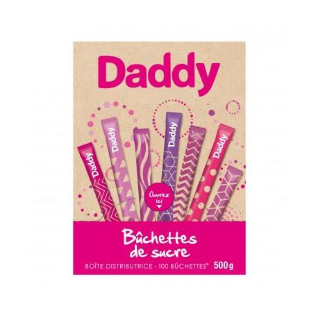 Boite 100 buchettes de sucre