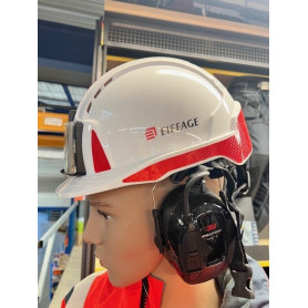 Casque de chantier Evolite Eiffage