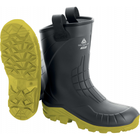 DEMI-BOTTE PU AEROTECH GRIS