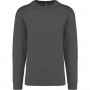 SWEAT-SHIRT COL ROND UNISEXE GREY