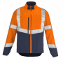 BLOUSON LUTEA PI ORANGE FLUO / BLEU MARINE