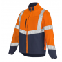 BLOUSON LUTEA PI ORANGE FLUO / BLEU MARINE