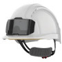 CASQUE DE CHANTIER EVOLITE® VENTILÉ PORTE-BADGE BLANC