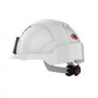 CASQUE DE CHANTIER EVOLITE® VENTILÉ PORTE-BADGE BLANC