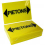 Lot de 25 panneaux piétons