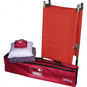 Brancard pliable avec housse