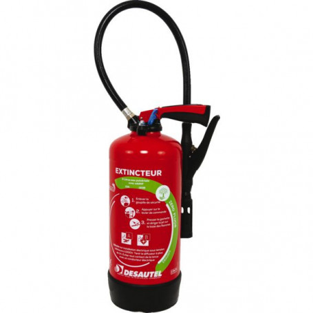 Extincteur Eau Zero Fluor avec support