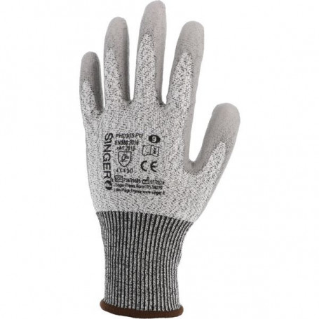 Gant paume enduite PU indice D PHD335PU