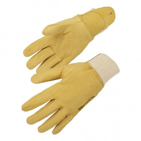 Gant cuir tout fleur hydrofuge 50GHBBC
