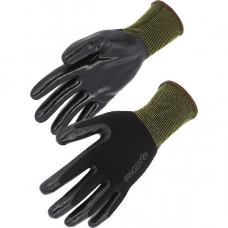 Gant paume enduite nitrile NYM313NIB