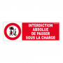 Panneau d'interdiction