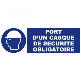 Panneau Obligation 400x150mm