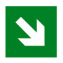 Panneau d'évacuation et secours