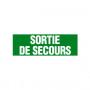 Panneau d'évacuation et secours