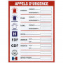 Affichage des consignes légales