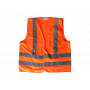 GILET FLUO LED RECHARGEABLE