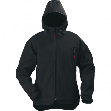 Veste softshell à capuche